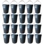 Balde 16L Tinta Predial Alça Plástica Com Tampa - 20 Pçs - Nastripack Imagem de Balde 16L Tinta Predial Alça Plástica Com Tampa - 20 Pçs