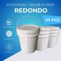 Imagem de Balde 5L Para Erva 3 Pçs