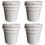 Imagem de Balde 5L Para Produtos Fresco 4 Pçs