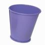 Imagem de Balde Cachepot de Metal Para Mesa Festa Evento 15 Anos Mini Lilas Kit Com 12