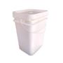 Imagem de Balde Com 20L Retangular Kit 4 Pçs
