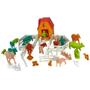 Imagem de Balde com 30 figuras fazendinha gulliver