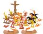 Imagem de Balde Com 43 Peças De Índios Do Forte Apache Gulliver