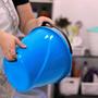 Imagem de Balde Com Alça 9 Litros Versátil Prático Limpeza Doméstica Resistente Casa Multiuso