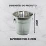 Imagem de Balde De Champanhe 22Cm 4 Litros - Ad