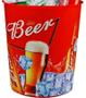 Imagem de Balde De Gelo Para Cerveja Vermelho 7 Litros Budweiser 443