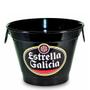 Imagem de Balde de Gelo Térmico em Alumínio 6,5L Black - Cerveja Estrella Galicia