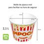 Imagem de Balde de Pipoca Clássico 2.1 Litros Plasútil