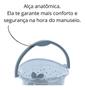 Imagem de Balde De Plástico Com Alça 12 Litros Decorado Azul Plasútil