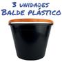 Imagem de Balde De Plástico Com Alça 12 Litros Extra Forte