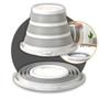 Imagem de Balde Dobrável Silicone Com Alça 10L Powermaid 
