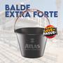 Imagem de Balde Extra Forte Preto Com Alça - Atlas  obra & limpeza