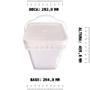 Imagem de Balde Mantimentos Plastico 20Lts