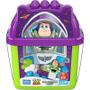 Imagem de Balde Mega Bloks Meus Primeiros Blocos - Blocos de Montar - Disney - Toy Story - Buzz Lightyear - 25 peças - Mattel