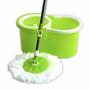 Imagem de Balde Mop Spin Com Centrifuga Inox Limpador De Casa