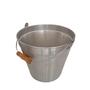 Imagem de Balde Multiuso Aluminio Reforcado 13 Lts Alca Madeira
