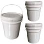 Balde Oleo 5L Com Alça Com Tampa 3 Pçs - Nastripack Imagem de Balde Oleo 5L Com Alça Com Tampa 3 Pçs