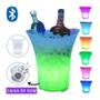 Imagem de Balde Para Bebidas Led Rgb Bluetooth 5 Litros c/Caixa De Som