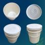 Imagem de balde para compostagem20 Litros com Tampa - 2 Pçs