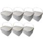Imagem de Balde Para Queijo Minas Transparente 2.4L-Kit 7 Pçs