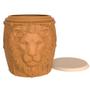 Imagem de Balde Pipoca Mufasa Rei Leão 3D Tambor Novo Filme 2024 Lançamento Exclusivo Cinema Original Licenciado 4L