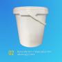 Imagem de Balde Plástico 3.6L Para Descarte De Residuos