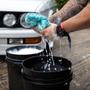 Imagem de Balde Preto 19 LItros para Lavagem Automotiva Toalha Secagem Luva