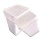 Balde Retangular 20 Litros Para Iogurte E Cereal 1 Peça - Nastripack Imagem de Balde Retangular 20 Litros Para Iogurte E Cereal 1 Peça