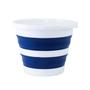 Imagem de Balde retratil 10L branco c/ azul NOBRE