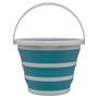 Imagem de Balde Retrátil Verde Esmeralda Flashlimp 10 Litros