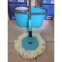 Imagem de Balde Spin Mop 360 6 Litros C/ Esfregão E 1 Refil Limpeza