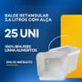 Imagem de Baldep Agua Mineral 3.6L Retang Com Tampa25Un