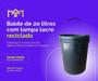 Baldinho Com Alça 20L Tampa Lacre - 10 Pçs - Nastripack Imagem de Baldinho Com Alça 20L Tampa Lacre - 10 Pçs