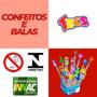 Imagem de Balinhas Coloridas com Brinquedos Kit com 30 Tutti Frutti