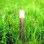 Imagem de Balizador jardim led lightstick 2w inox luz amarela ecoforce