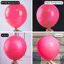 Imagem de Balloon PartyWoo Magenta Hot Pink 127 unidades de tamanhos diferentes