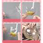 Imagem de Balões de Descompressão com Fita Nano Colorida - Kit DIY para Interação Pai-Filho