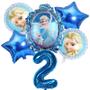 Imagem de Balões Frozen Princesa Aisha - Kit com 6 Peças para Festa de Aniversário Infantil