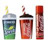 Imagem de Bálsamo Labial Lip Smacker Coca-Cola - Kit com 3 Unidades para Crianças