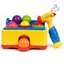 Imagem de Bambiya Pound a Ball Game with Hammer and 6 Balls -Baby Toy with Fun Lights and Sound Effects - Hours of Fun and Skills Development with Baby Ball Popper Game. Certificação ASTM