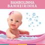 Imagem de Bambolinha Boneca Bebê Banheirinha em Vinil Macio Bambola