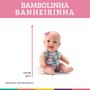 Imagem de Bambolinha Boneca Bebê Banheirinha em Vinil Macio Bambola