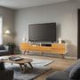 Imagem de Bancada de Tv Époque até 85 Polegadas de 220x57 Off White-Cinamomo- EdeCasaMoveis