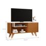 Imagem de Bancada TVs 60 Polegadas Redwood Nature Off White