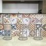 Imagem de Banco Banqueta Média Industrial Dinamarca Em Aço Balcão Bar Cozinha Prata
