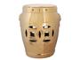 Imagem de Banco Porcelana Dourado Garden Seat Classico Chines Formosa