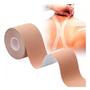 Imagem de Bandagem Fita Muscular Adesiva Kinesiology Tape Cor Bege