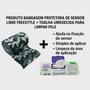 Imagem de Bandagem Fixar Proteger Grudar Sensor Libre Freestyle Dexcom Sensores + Lenço Umedecido