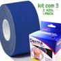 Imagem de Bandagem funcional elastica 5x5m- kinesio- dermatape- kit