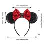 Imagem de Bandana de Meninas Disney com Lantejoulas e Arco - Castelo, Foguete e Mickey